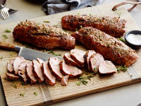 Balsamic Roast Pork Tenderloins Recipe | Rachael Ray ... image