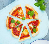 Pizza with homemade sauce recipe - BBC Good Food image