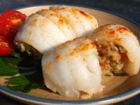 CRAB-STUFFED FLOUNDER - Just A Pinch Recipes image