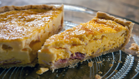 Traditional quiche Lorraine recipe - BBC Food image