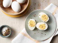 Air Fryer Hard-Boiled Eggs Recipe | Food Network Kitche… image