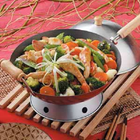CHICKEN WITH VEGETABLE STIR FRY RECIPES