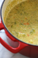 Broccoli Cheese and Potato Soup Recipe - Skinnytaste image