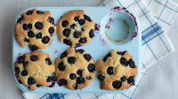 Blueberry muffin recipe - BBC Food image