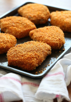BREADED OVEN FRIED CHICKEN RECIPES