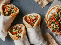 Greek Taco! Recipe | Jeff Mauro | Food Network image