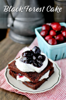 Easy Black Forest Cake | Karen's Kitchen Stories image