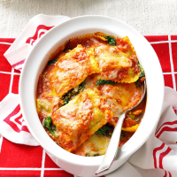 Spinach Ravioli Bake Recipe: How to Make It - Taste of Home image