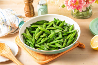 Sautéed Sugar Snap Peas Recipe - How to Cook Sugar Snap Peas image