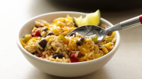 One-Pan Black Beans, Chicken and Rice Recipe - BettyCrocke… image