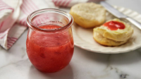 Strawberry Freezer Jam Recipe - BettyCrocker.com image
