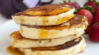 Recipe: Fluffy Ricotta Pancakes - Kitchn image