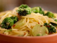Spaghetti and Broccoli Aglio Olio Recipe | Jeff Mauro ... image
