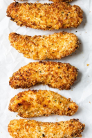 Crispy Golden Air Fryer Chicken Tenders - Skinnytaste image