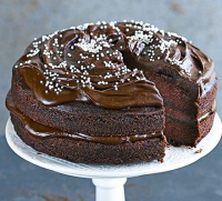 Easy vegan chocolate cake recipe - BBC Good Food image