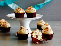 Jelly-Filled Cupcakes With Peanut Butter Frosting Recipe ... image