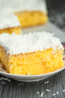 Pineapple Cake {With Cake Mix} - CakeWhiz image