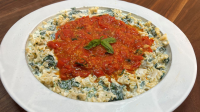 Pasta with Herb Ricotta and Fresh Tomato Sauce | Rachael ... image