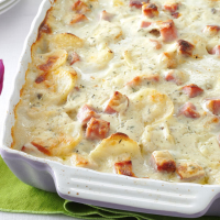White Cheddar Scalloped Potatoes Recipe: How to Make It image