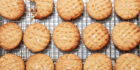 3-Ingredient Peanut Butter Cookies Recipe | Epicurious image