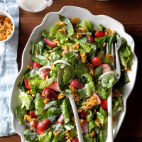 SALAD WITH CANDIED ALMONDS RECIPES