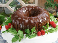 Chocolate Raspberry Bundt Cake Recipe | Katie Lee Biegel ... image