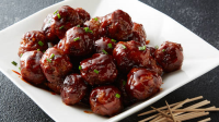 Sweet Brown Sugar BBQ Meatballs Recipe - Tablespoon… image