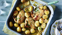 Lemon chicken traybake recipe - BBC Food image