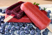 Fruit Ice Pops Recipe - Food Network image