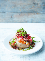 Baked sweet potatoes | Vegetable recipes - Jamie Oliver image