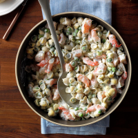 Shrimp Pasta Salad Recipe: How to Make It - Taste of Home image