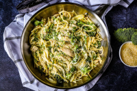 Chicken Fettuccini With Broccoli | Just A Pinch Recipes image