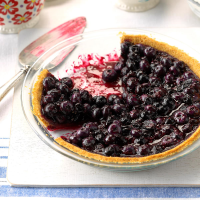 Blueberry Pie with Graham Cracker Crust - Taste of Home image