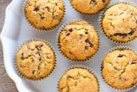 Easy Banana Muffins with Chocolate Chips - Inspired Tas… image