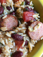 Red Beans and Rice With Sausage Recipe - Food.com image