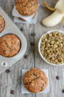 Lentil Banana Muffins | Healthy Muffin Recipe image
