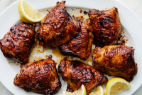 Honey-and-Soy-Glazed Chicken Thighs Recipe - NYT Cooking image