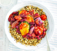Vegetarian chilli recipes - BBC Good Food image
