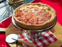 True Chicago-Style Deep-Dish Pizza Recipe | Jeff Mauro - Foo… image