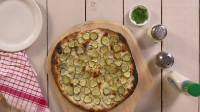 Dill Pickle Pizza Recipe - Food Network image