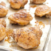 OVEN ROASTED CHICKEN THIGHS RECIPES