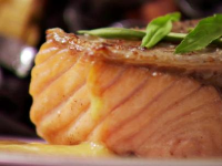 Crispy Skin Salmon Recipe | Claire Robinson | Food Network image