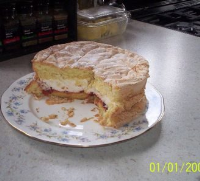 My mother's fatless sponge - BBC Good Food image