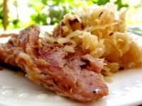 Crock Pot Country-Style Ribs and Sauerkraut Recipe - Food.… image