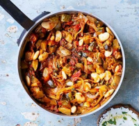 Double bean & roasted pepper chilli recipe - BBC Good Food image