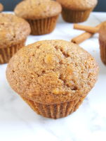 Best Applesauce Muffin Recipe Ever - Beat Bake Eat image