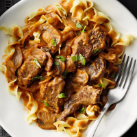 Beef Stroganoff Recipe: How to Make It - Taste of Home image