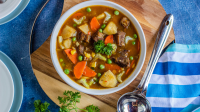 BEEF VEGETABLE SOUP WITH NOODLES RECIPES