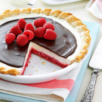Chocolate Raspberry Pie Recipe: How to Make It image