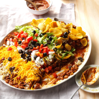 Texas Taco Dip Platter Recipe: How to Make It - Taste of Home image